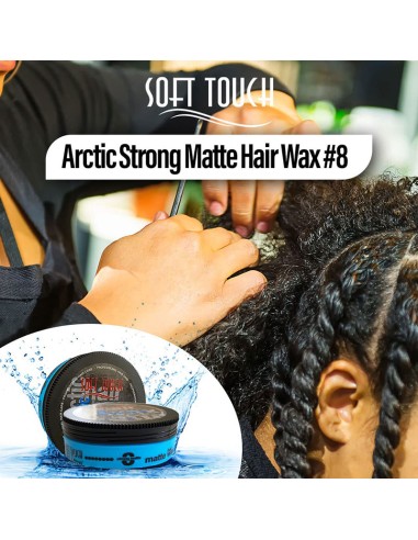 Soft Touch Arctic Strong Matte 8 Hair Wax Soft Touch Arctic Strong Matte 8 Hair Wax