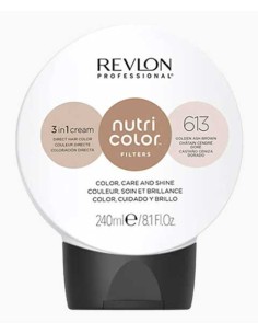 Revlon Nutri Color 3 In 1 Cream 613 Golden Ash Brown