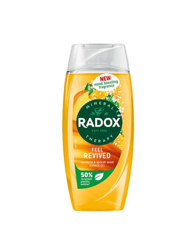 Radox Feel Revived Mandarin Apricot Scent Shower Gel Radox Feel Revived Mandarin Apricot Scent Shower Gel
