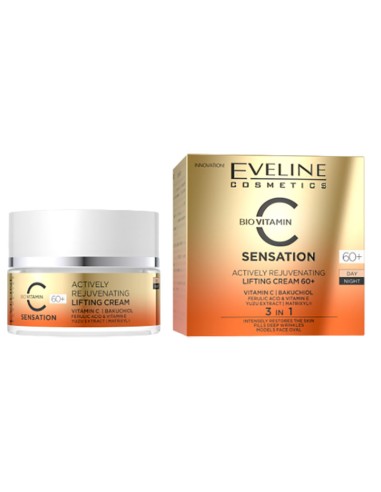 Eveline Bio Vitamin C Sensation 3 In 1 Lifting Cream 60 Plus Eveline Bio Vitamin C Sensation 3 In 1 Lifting Cream 60 Plus