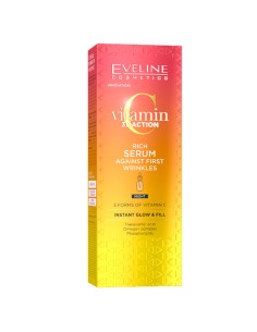 Eveline Vitamin C 3X Rich Night Serum Against First Wrinkles