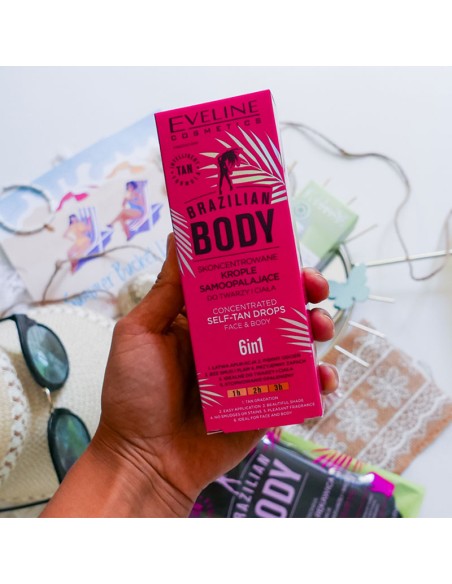 Eveline Brazilian Body 6 In 1 Self Tan Drops Eveline Brazilian Body 6 In 1 Self Tan Drops