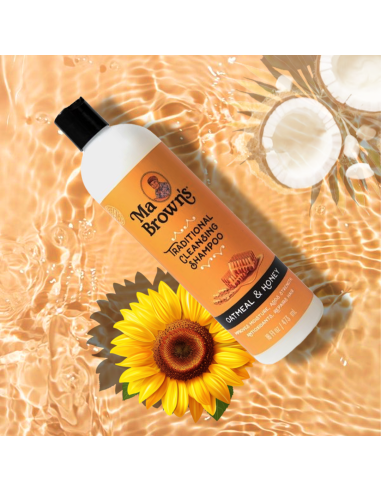 Traditional Cleansing Shampoo With Oatmeal And Honey
