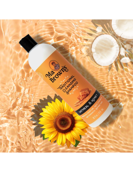 Traditional Cleansing Shampoo With Oatmeal And Honey