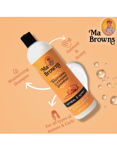 Traditional Cleansing Shampoo With Oatmeal And Honey