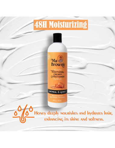Traditional Creamy Conditioner With Oatmeal And Honey Traditional Creamy Conditioner With Oatmeal And Honey