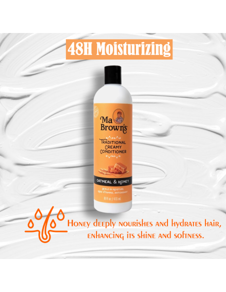 Traditional Creamy Conditioner With Oatmeal And Honey Traditional Creamy Conditioner With Oatmeal And Honey