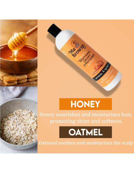 Traditional Creamy Conditioner With Oatmeal And Honey Traditional Creamy Conditioner With Oatmeal And Honey