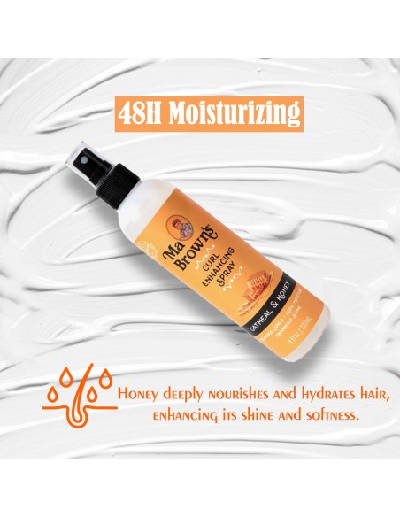 Curl Enhancing Spray With Oatmeal And Honey