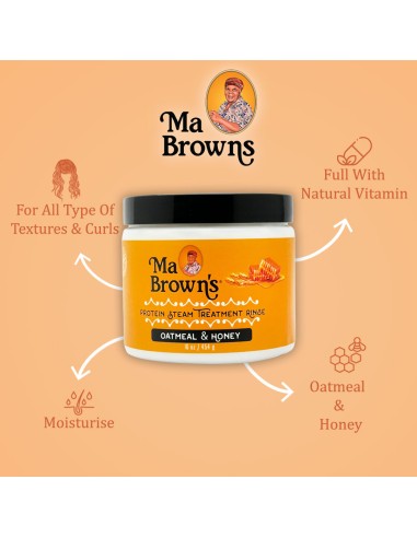 Protein Steam Treatment Rinse With Oatmeal And Honey