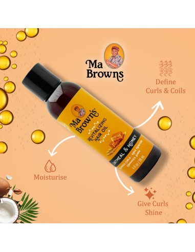 Revitalizing Hair Oil With Oatmeal And Honey