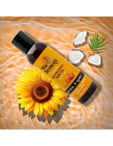 Revitalizing Hair Oil With Oatmeal And Honey