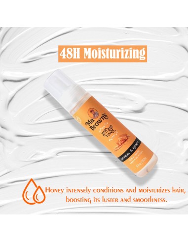 Styling Foam With Oatmeal And Honey