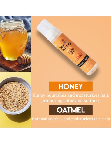 Styling Foam With Oatmeal And Honey