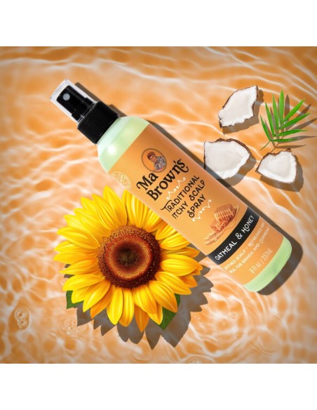 Traditional Itchy Scalp Spray With Oatmeal And Honey