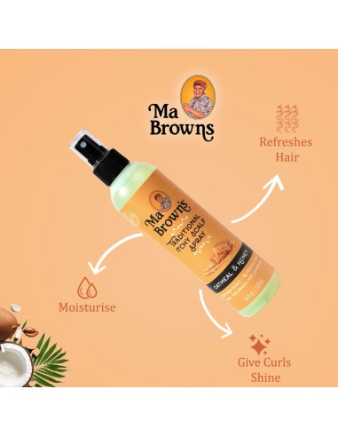 Traditional Itchy Scalp Spray With Oatmeal And Honey