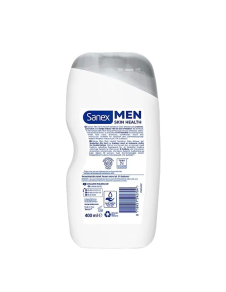 Sanex Men Skin Health Sensitive Care 6 In 1 Shower Gel Sanex Men Skin Health Sensitive Care 6 In 1 Shower Gel