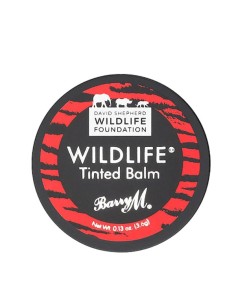 Barry M Wildlife Tinted Lip Balm Untamed Red