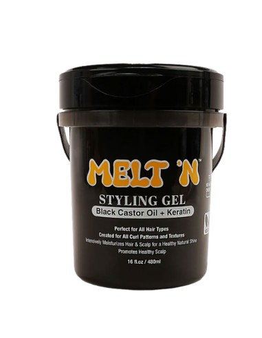EBIN New York Melt N Black Castor Oil Keratin Styling Gel EBIN New York Melt N Black Castor Oil Keratin Styling Gel
