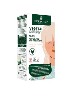 Herbatint Vegetal Organic Hair Color Neutral Cassia Power