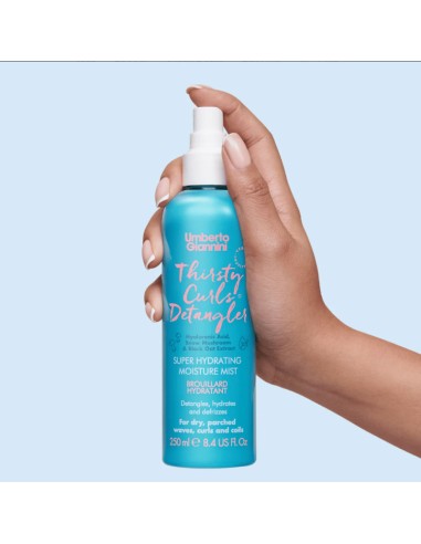 Umberto Giannini Thirsty Curls Detangler Super Hydrating Moisture Mist
