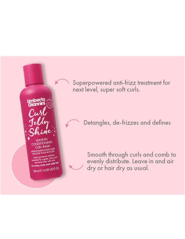 Umberto Giannini Curl Jelly Shine Leave In Conditioning Curl Balm
