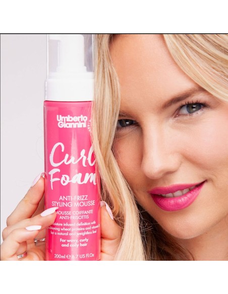 Umberto Giannini Curl Foam Anti Frizz Styling Mousse