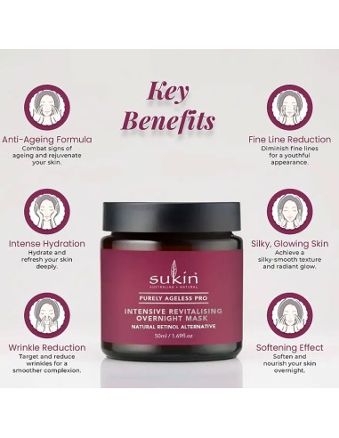 Sukin Purely Ageless Pro Intensive Revitalising Overnight Mask