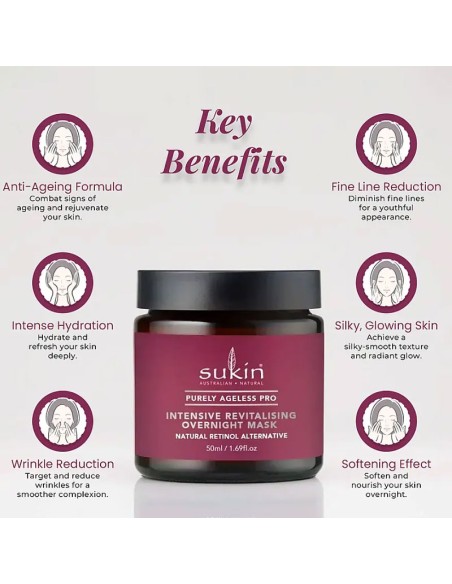 Sukin Purely Ageless Pro Intensive Revitalising Overnight Mask