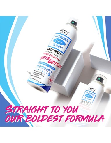 EBIN New York Wonder Lace Bond Sports Edition Rosemary Mint Lace Melt Spray EBIN New York Wonder Lace Bond Sports Edition Rosemary Mint Lace Melt Spray