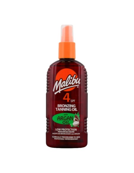 Bronzing Tanning Oil With Argan Oil SPF4