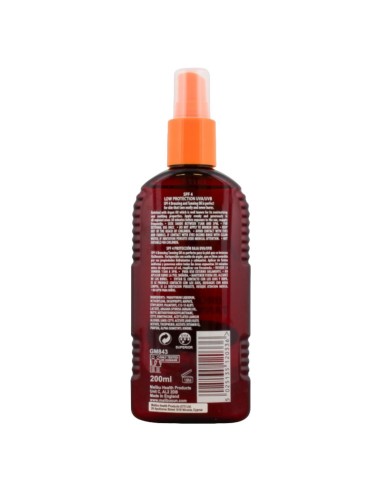 Bronzing Tanning Oil With Argan Oil SPF4 Bronzing Tanning Oil With Argan Oil SPF4