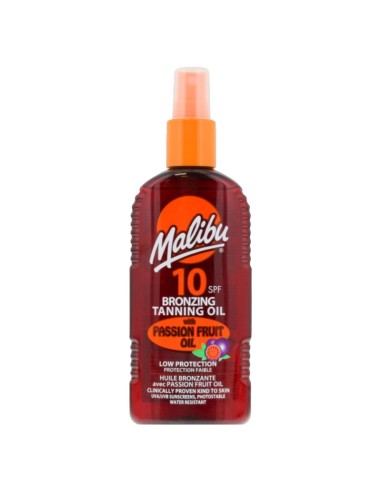 Bronzing Tanning Oil With Passion Fruit Oil SPF10 Bronzing Tanning Oil With Passion Fruit Oil SPF10