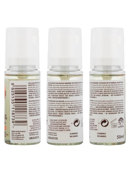 Malibu Clear Hair And Scalp Protector SPF50 Malibu Clear Hair And Scalp Protector SPF50