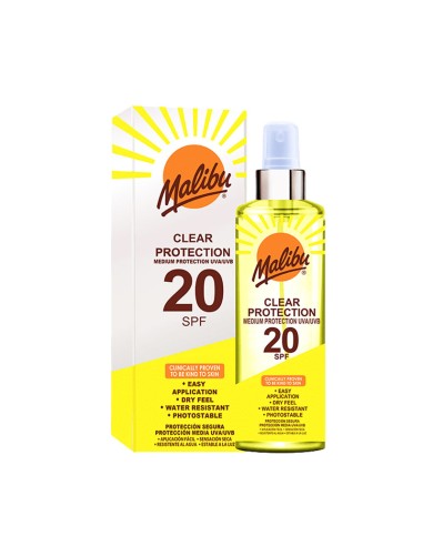 Malibu Clear Protection Spray SPF20 Malibu Clear Protection Spray SPF20