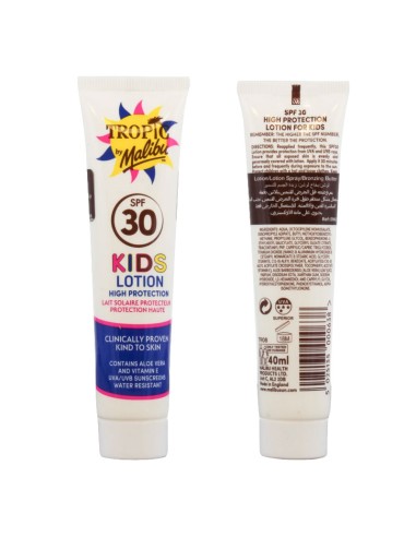 Malibu Tropic Kids High Protection Lotion SPF30