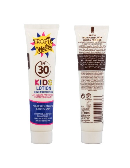 Malibu Tropic Kids High Protection Lotion SPF30