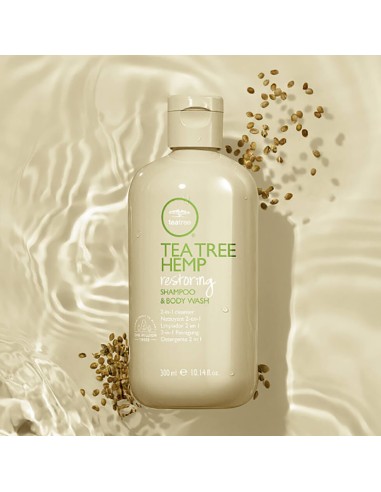 Paul Mitchell Tea Tree Hemp Restoring Shampoo And Body Wash