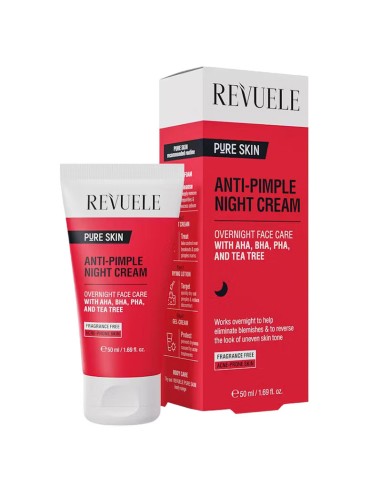 Revuele Pure Skin Anti Pimple Night Cream