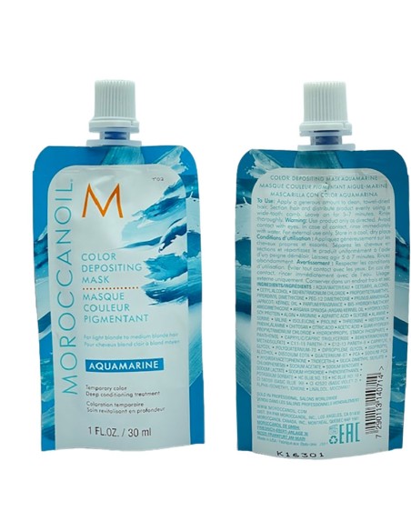 Morrocanoil Aquamarine Color Depositing Mask Morrocanoil Aquamarine Color Depositing Mask