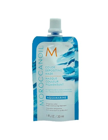 Morrocanoil Aquamarine Color Depositing Mask Morrocanoil Aquamarine Color Depositing Mask