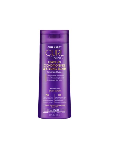 Giovanni Curl Habit Curl Defining Leave In Conditioning Styling Elixir Giovanni Curl Habit Curl Defining Leave In Conditioning Styling Elixir