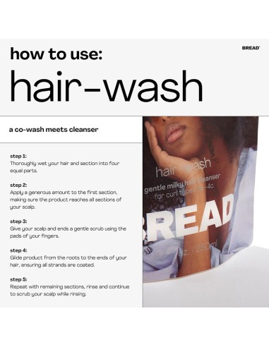 Bread Milky Hair Wash Cleanser Bread Milky Hair Wash Cleanser