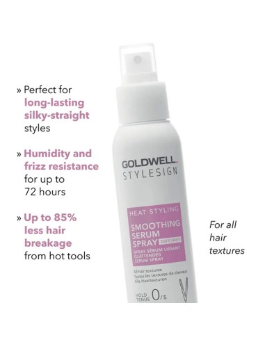 Goldwell Style Sign Heat Styling Smoothing Serum Spray Goldwell Style Sign Heat Styling Smoothing Serum Spray
