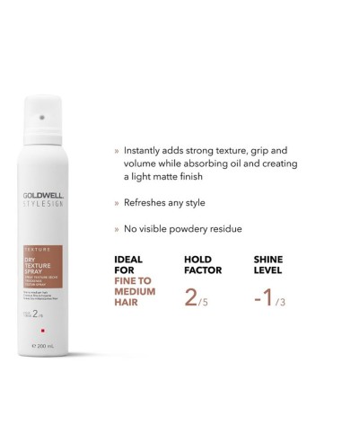 Goldwell Style Sign Texture Dry Texture Spray Goldwell Style Sign Texture Dry Texture Spray
