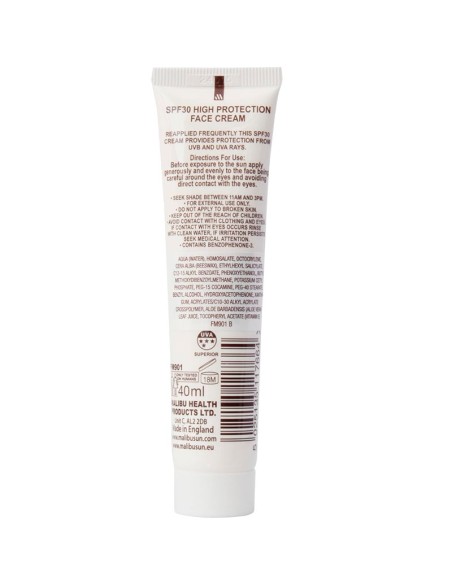 Malibu Face Cream SPF30