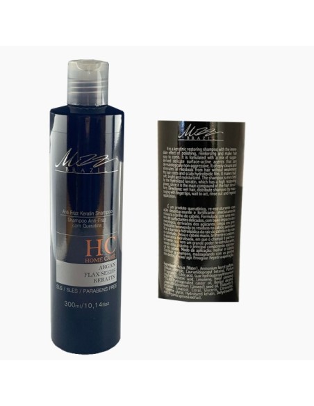 Seibella BrasilMizz Brazil Anti Frizz Keratin Shampoo