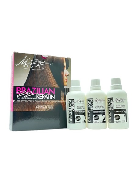 Seibella BrasilMizz Brazil Brazilian Keratin Total Repair Gift Pack