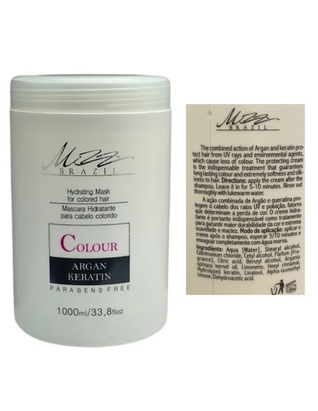Seibella BrasilMizz Brazil Hydrating Mask For Colored Hair Seibella BrasilMizz Brazil Hydrating Mask For Colored Hair