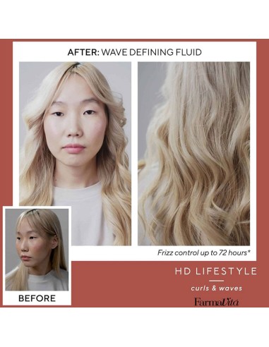 Farmavita HD Lifestyle Wave Defining Fluid